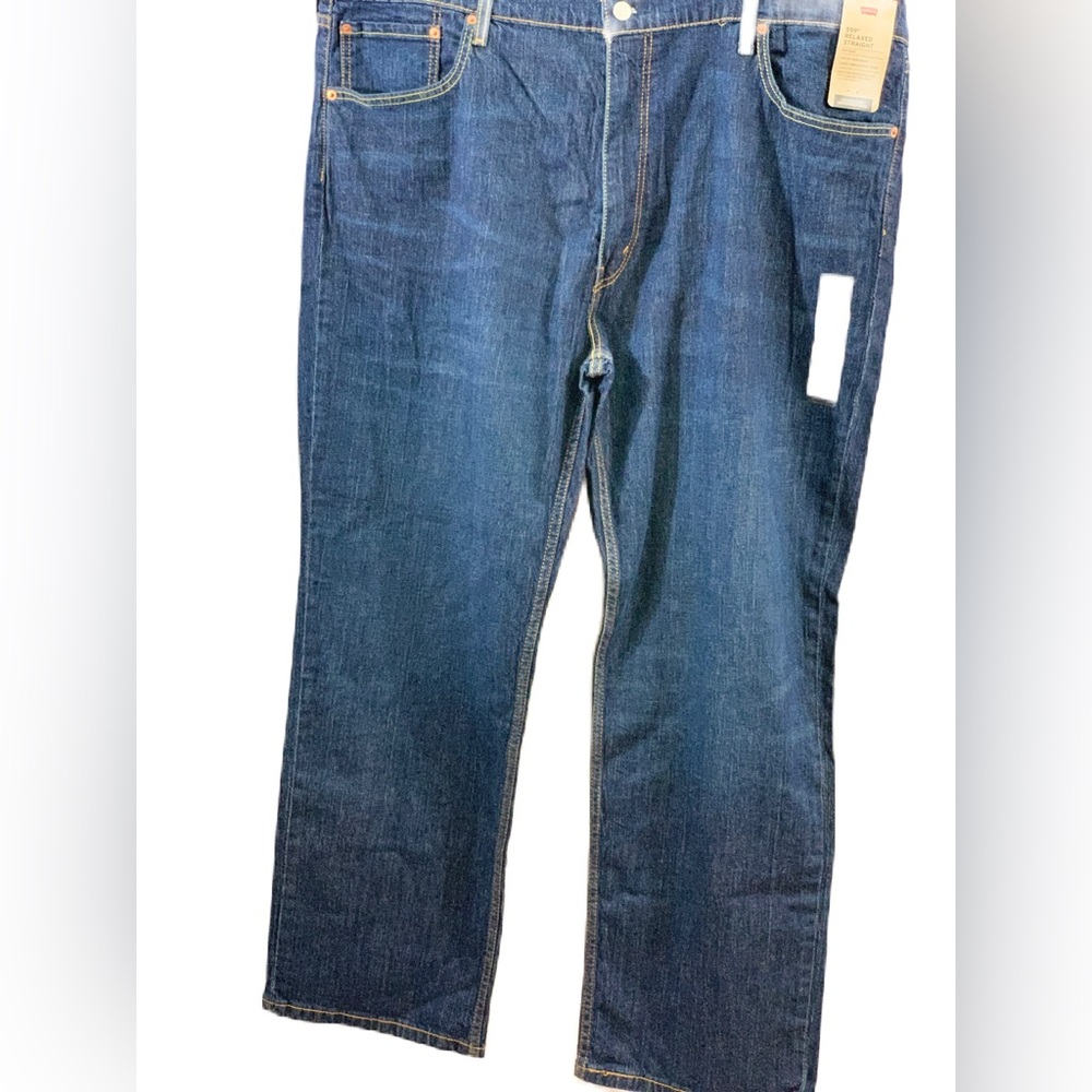 Levi’s 559 RELAXED STRAIGHT MEN'S JEANS. Size 46 X 32. Big/ Tall Stretch NWT.